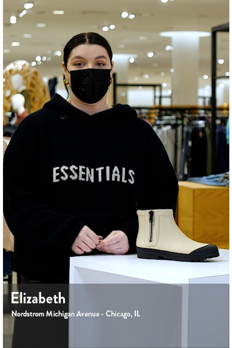 The Zip-Up Lugsole Rain Boot video