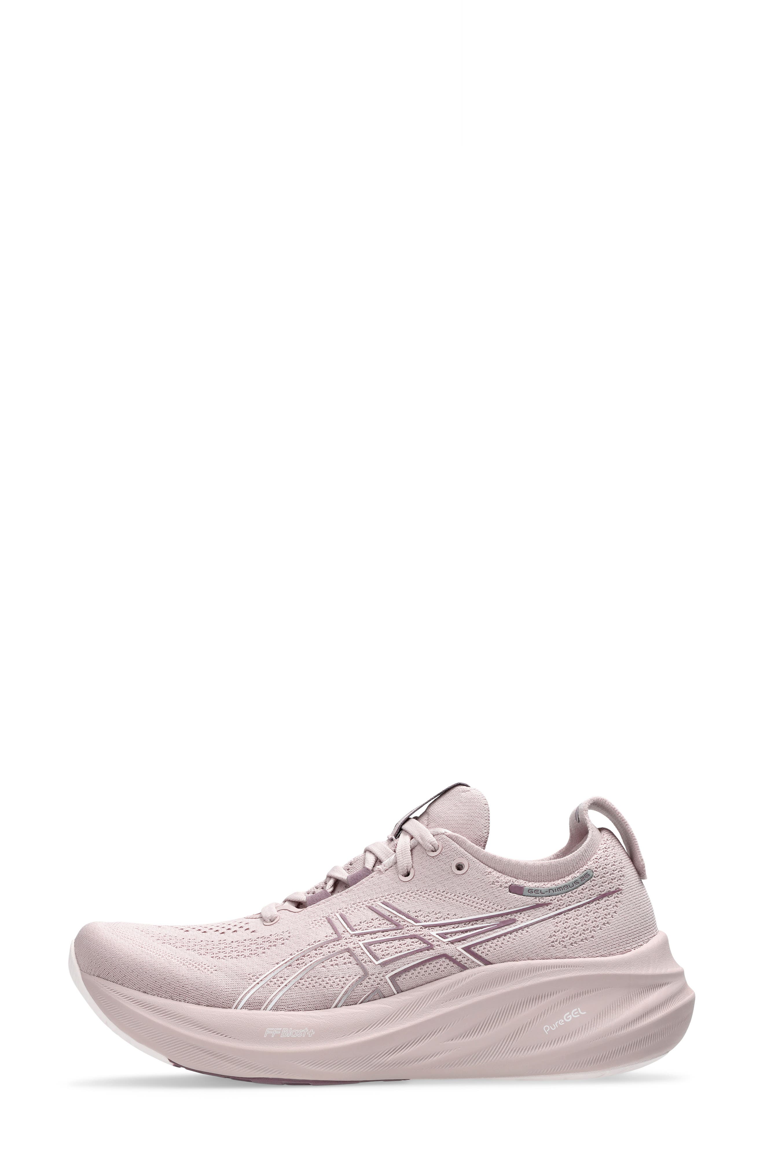 GEL-NIMBUS® 26 Running Shoe, Main, color, WATERSHED ROSE/ WHITE