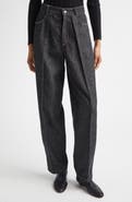 NACKIYÈ Borrowed High Waist Dark Denim Barrel Leg Pants