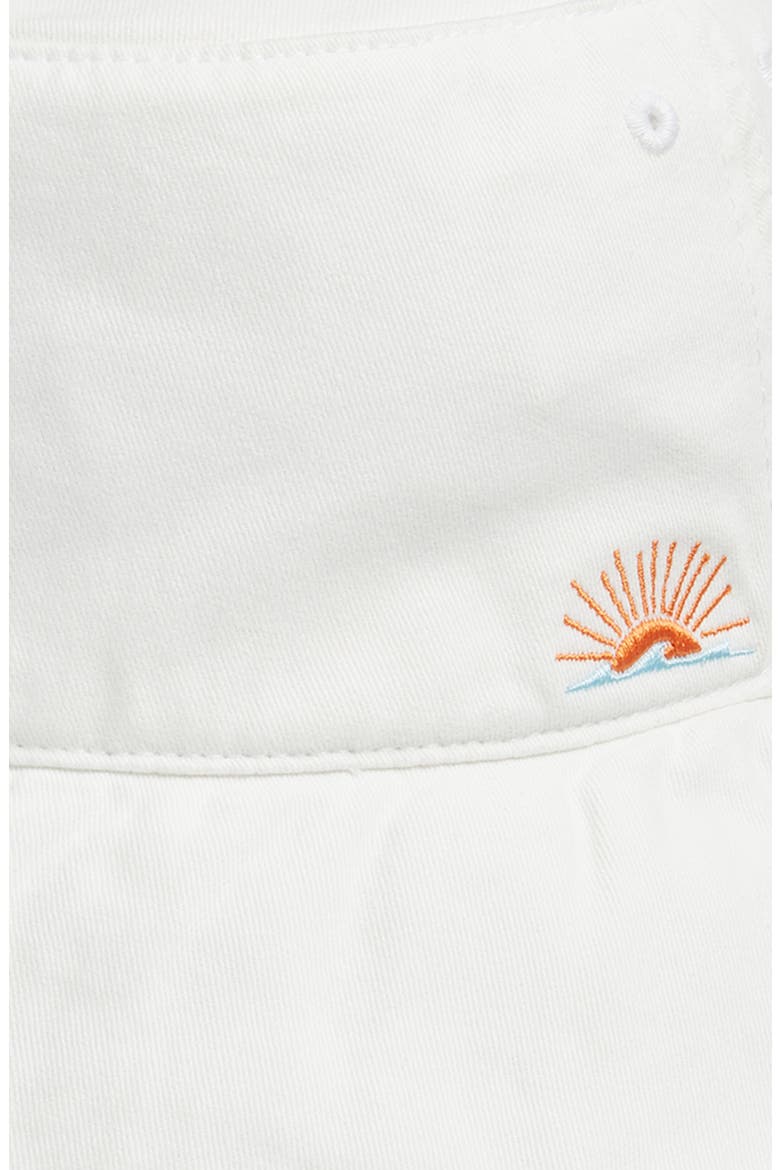 Cotton Twill Bucket Hat, Alternate, color, EGRET