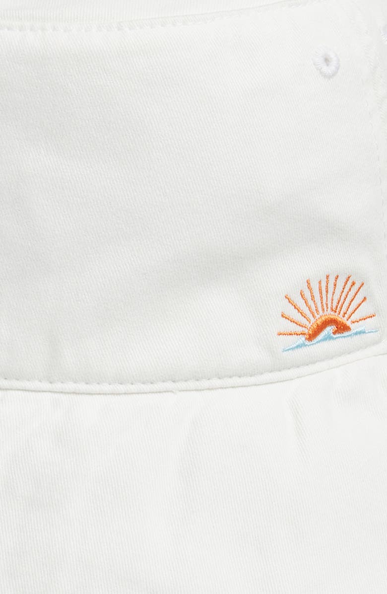 Faherty Cotton Twill Bucket Hat, Alternate, color, Egret