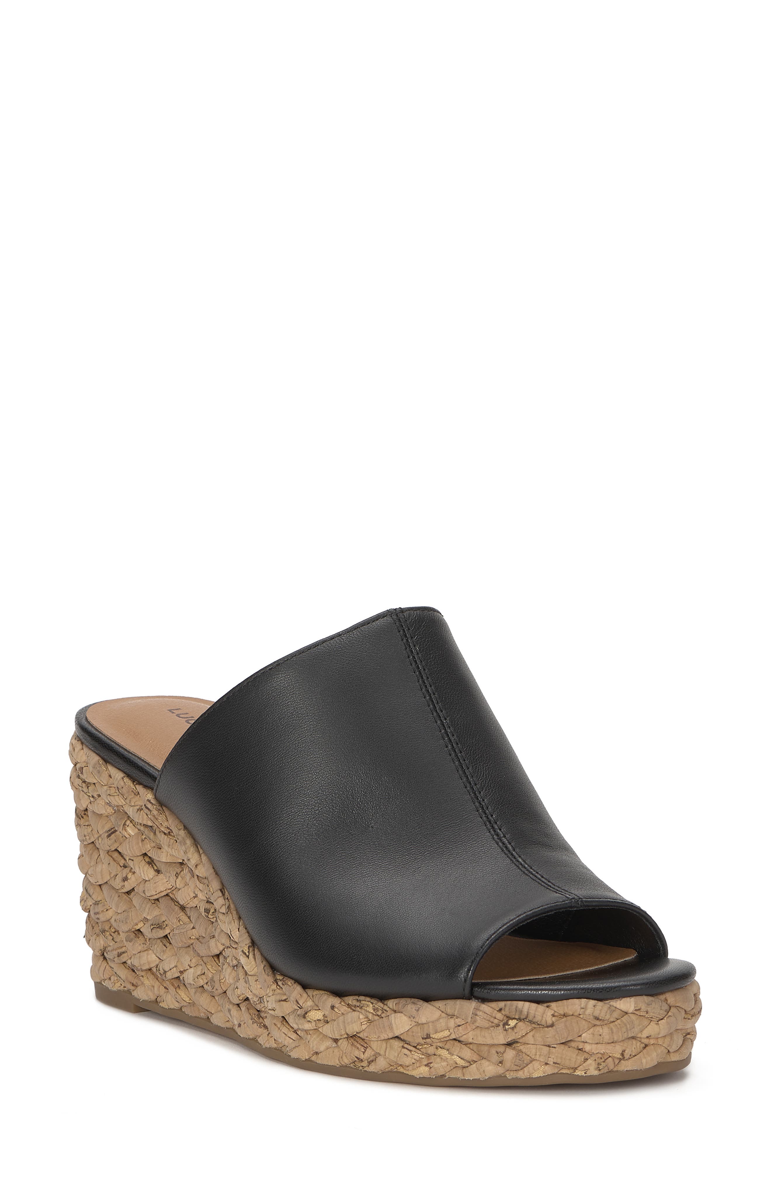 Lucky Brand Cabriah Wedge Slide Sandal, Main, color, 