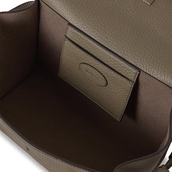 Mini Soft Bayswater Grained Leather Satchel