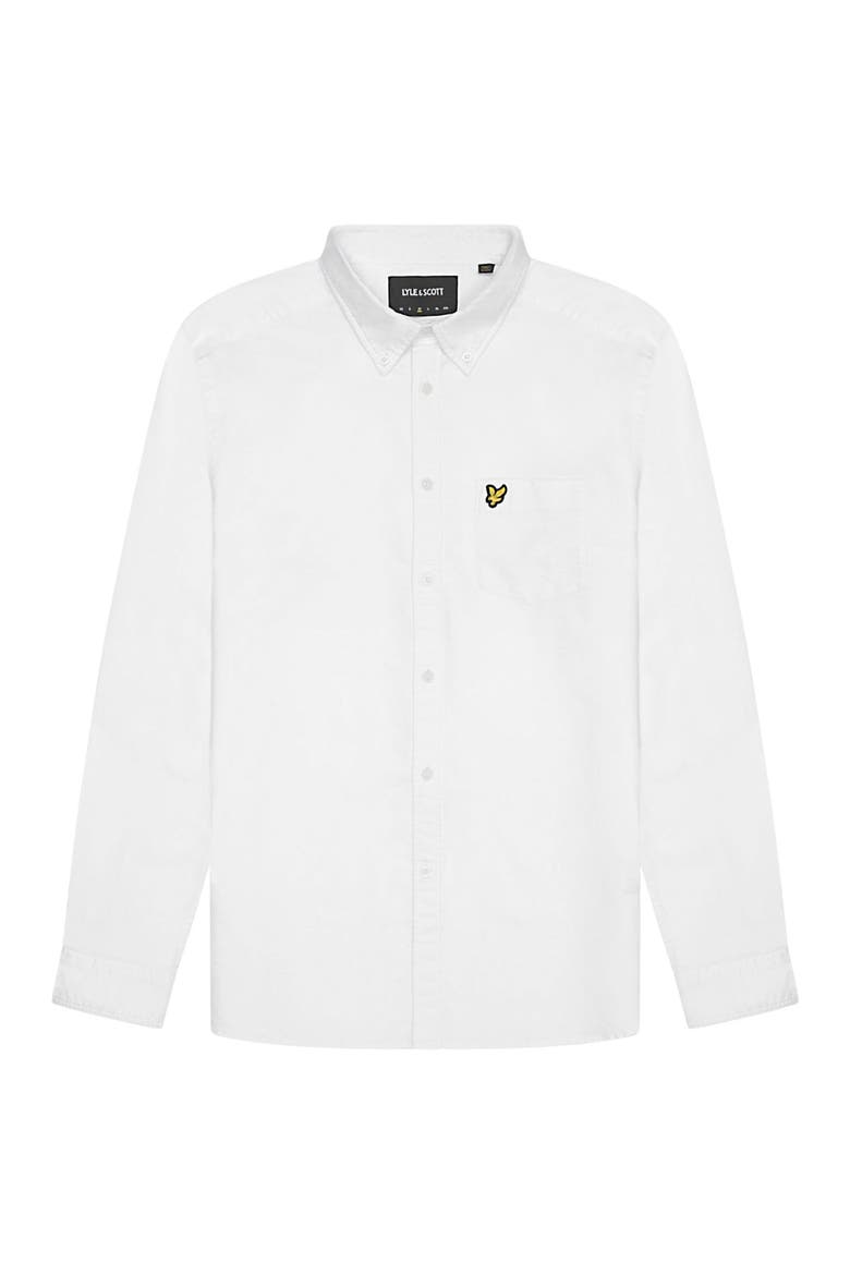 Plain Oxford Shirt, Alternate, color, White