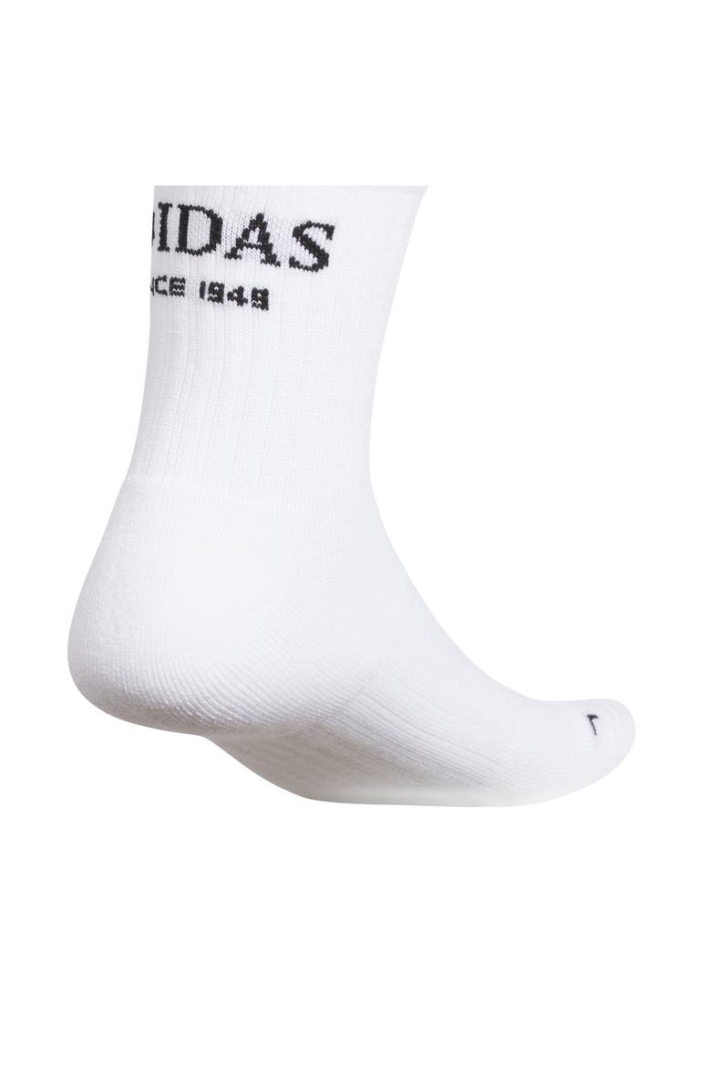 Cushioned Sport 5.0 3-Pack Quarter Socks, Alternate, color, WHITE/ ONIX GREY/ BLACK