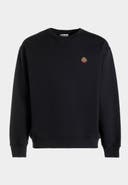 Bally Crewneck Sweatshirt With a Bally Crest Logo