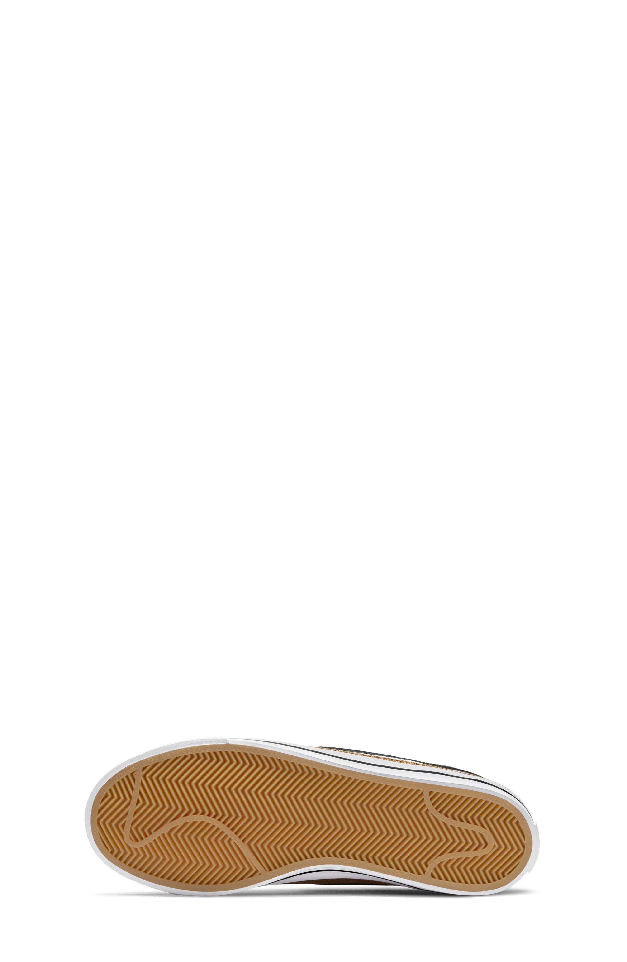 Nike Kids' Court Legacy Sneaker, Alternate, color, White/ Black/ Ochre/ Brown