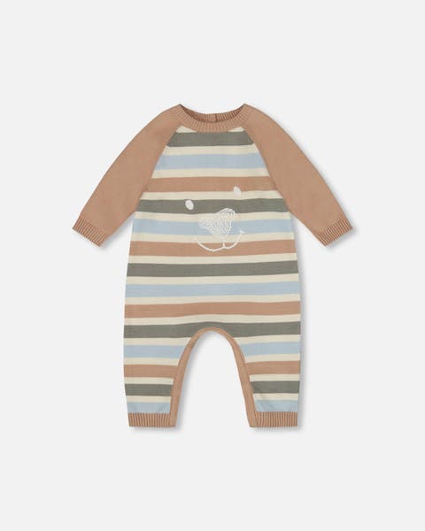 Knitted Romper Stripes (Baby)