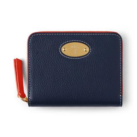 Plaque Small Zip Around Wallet