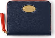 Mulberry Plaque Small Zip Around Wallet