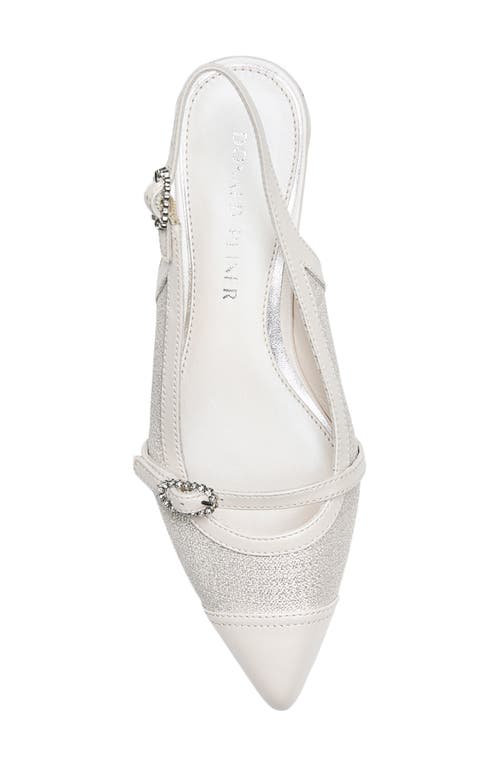 DONALD PLINER DONALD PLINER ROZAMAY POINTED TOE SLINGBACK FLAT 