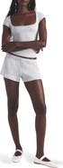 SKIMS Stretch Cotton Rib Loose Shorts