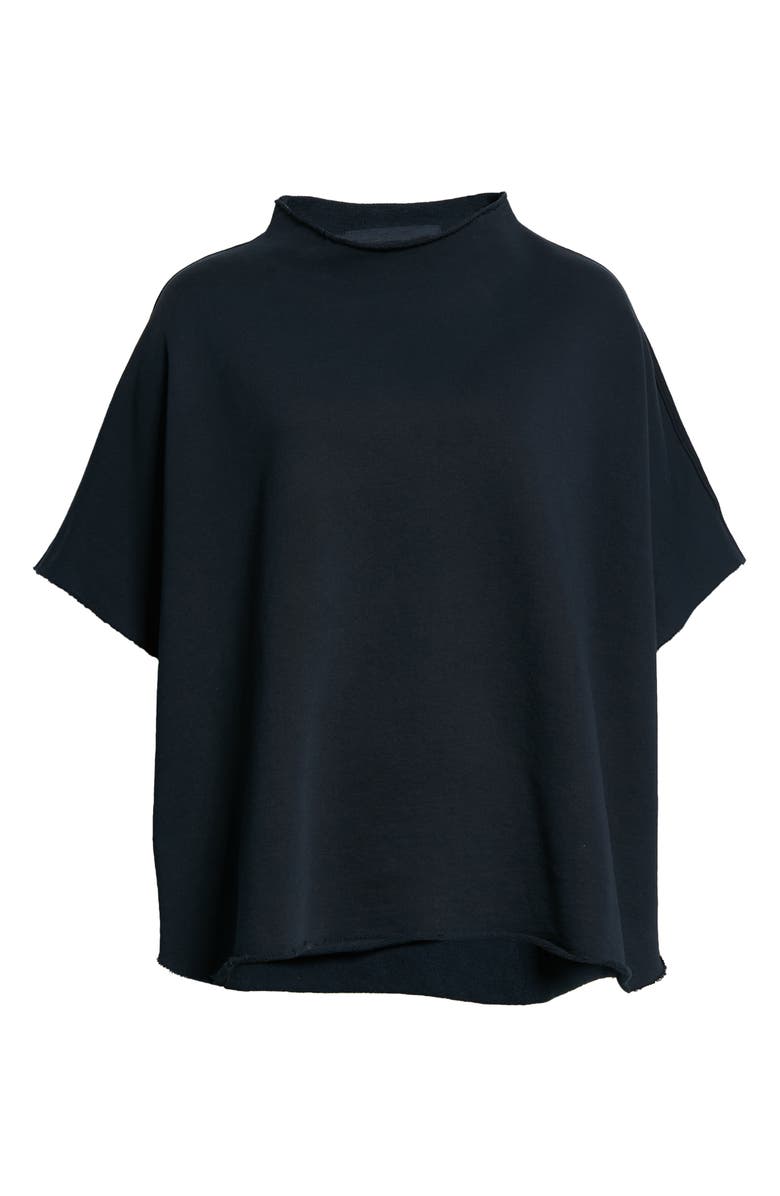 Frank & Eileen Audrey Funnel Neck Capelet, Alternate, color, British Royal Navy