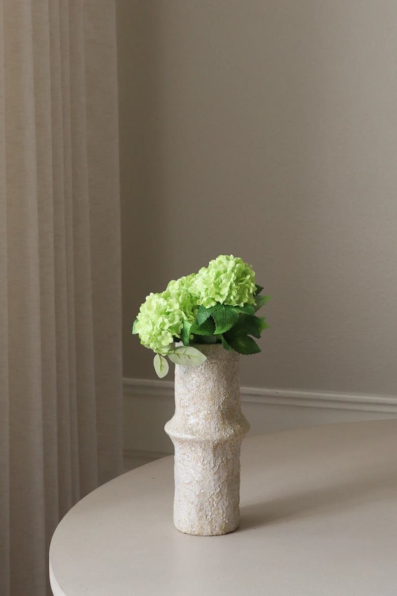 Green Mini Snowball Hydrangea Bouquet, Alternate, color, Light Green