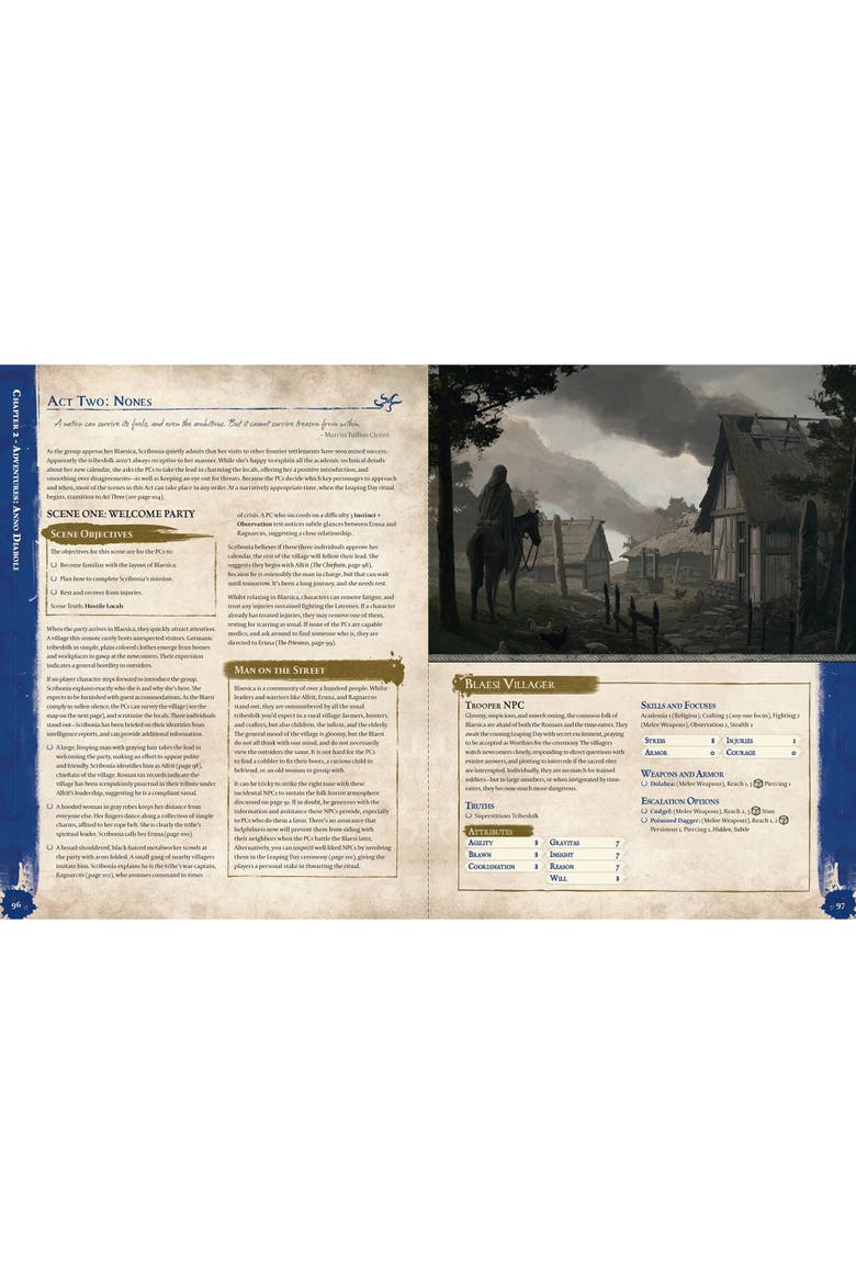 Germania Hardcover Adventure Book, Alternate, color, Multicolored