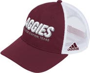 adidas Men's adidas Maroon Texas A&M Aggies Mascot Block Letter Slouch Trucker Adjustable Hat