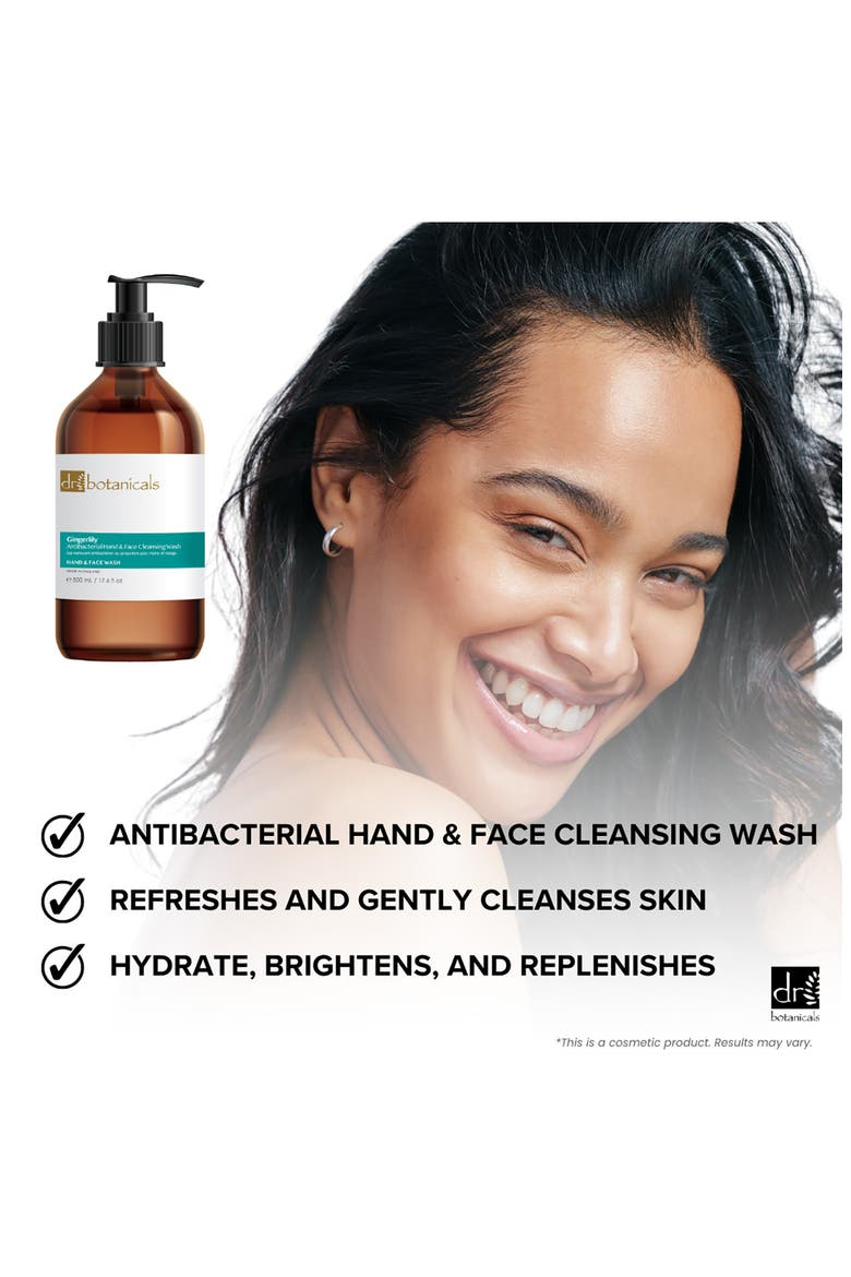 Gingerlily Antibacterial Hand & Face Cleansing Wash, Alternate, color, NO COLOR