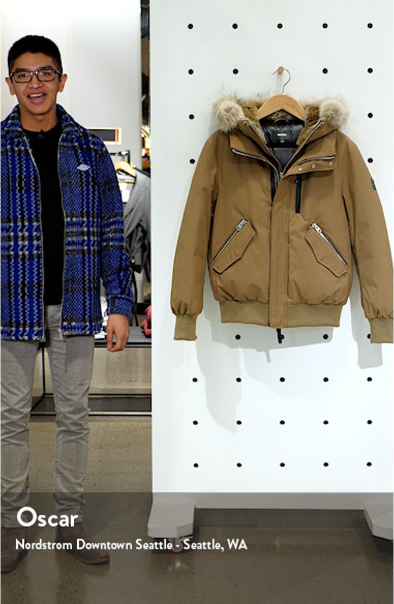 Nordic Tech Down Jacket with Genuine Fur Trim, sales video thumbnail