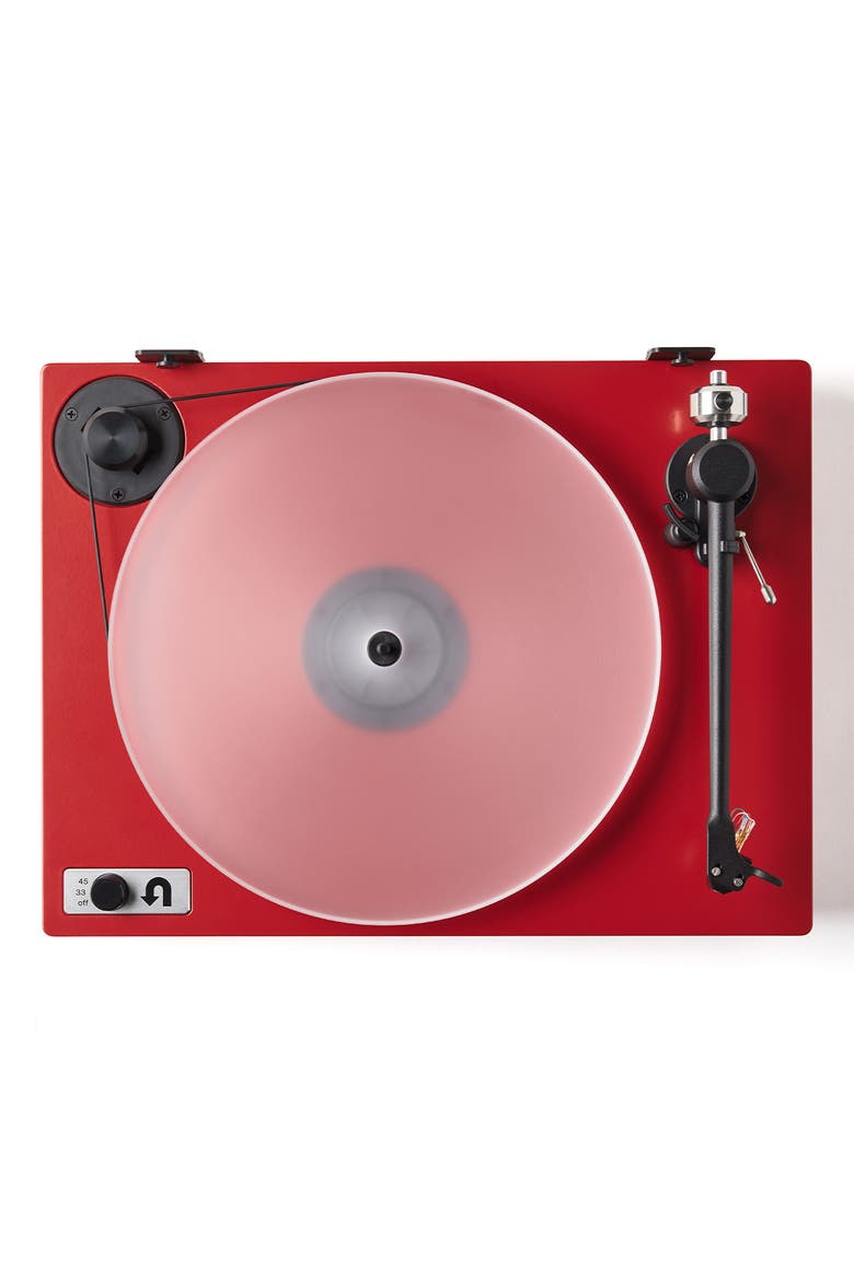 Orbit 2 Special Turntable with Built-In Preamp and Ortofon 2M Red Cartridge, Alternate, color, Red