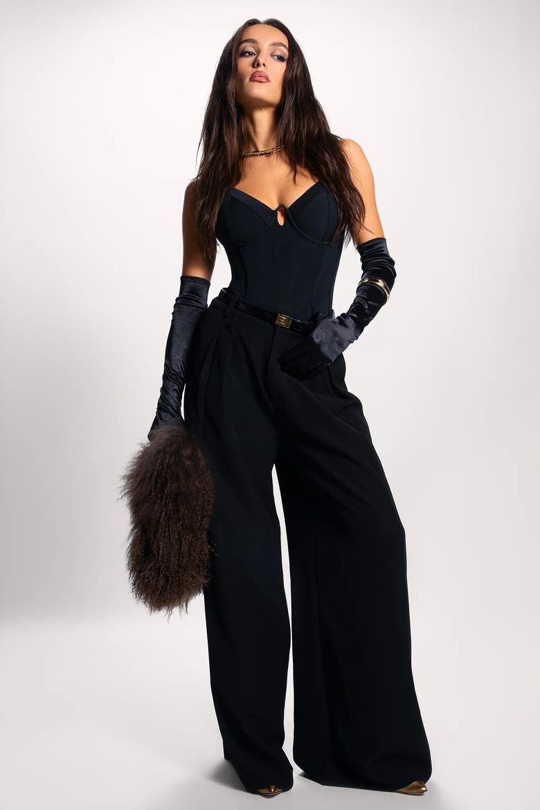 Mega Sculpting Bodysuit, Alternate, color, Black