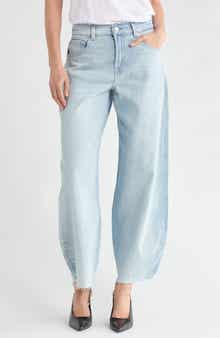 Bonnie Curvilinear Barrel Leg Jeans