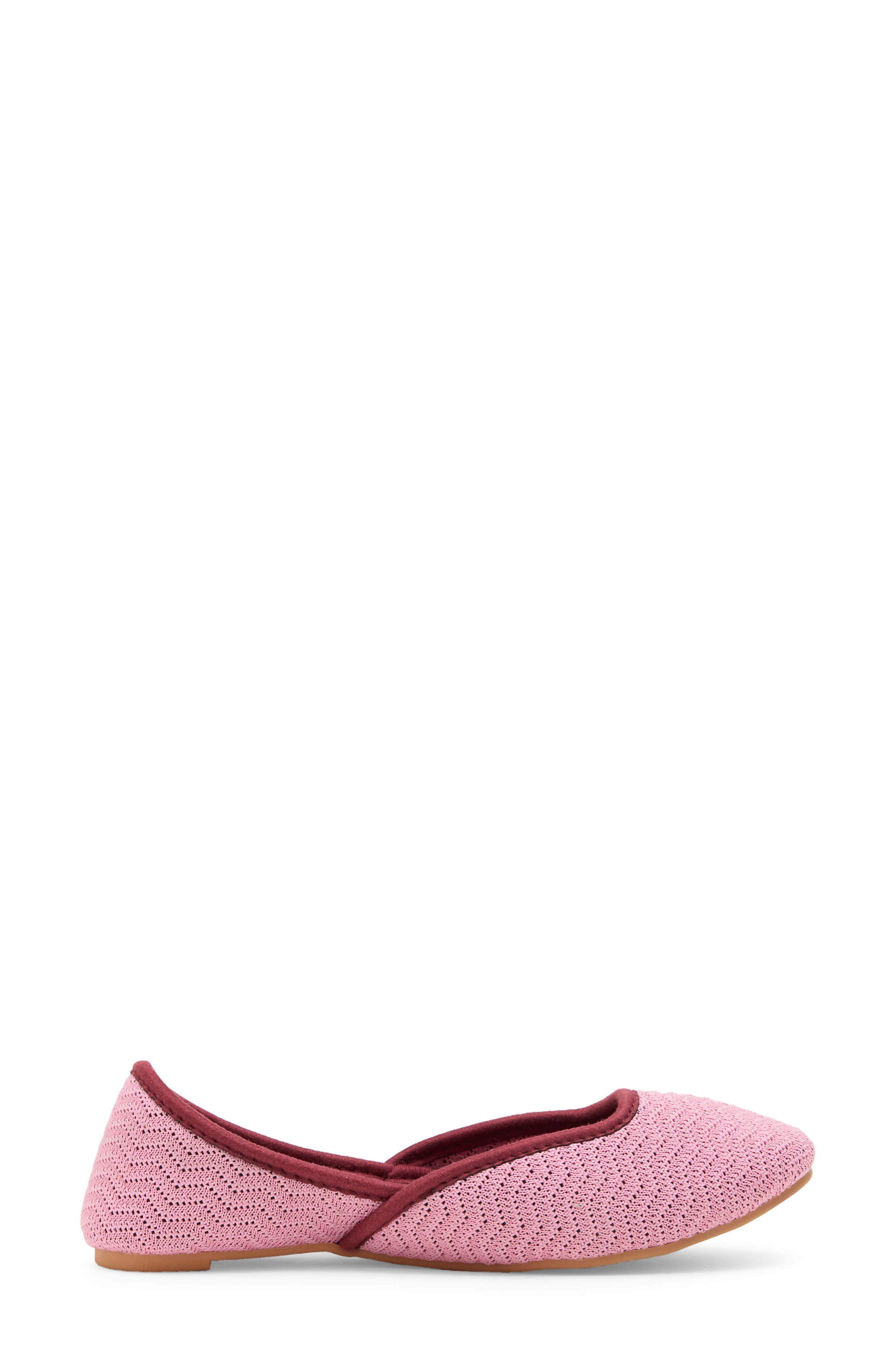 Air Mesh Jutti Flat, Alternate, color, PINK