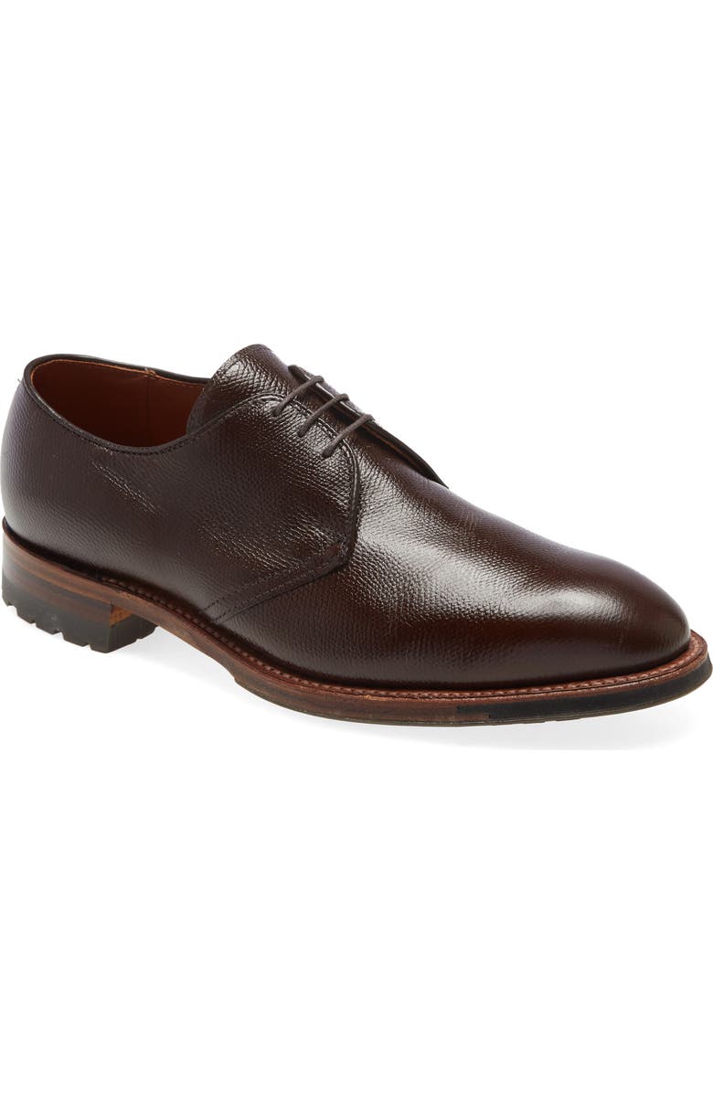 Alden Blucher Plain Toe Derby, Main, color,