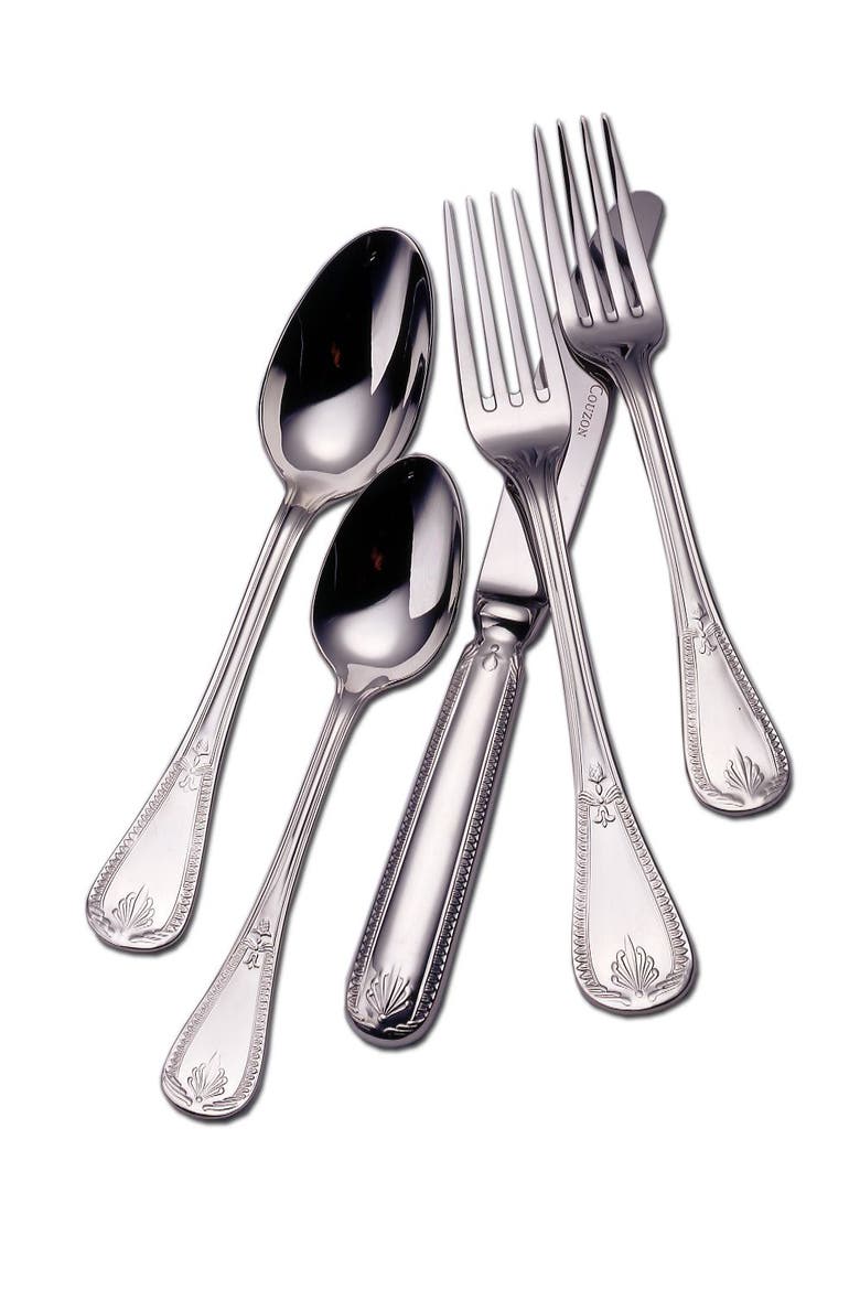 Consul 5 Piece Place Setting, Main, color, STAINLESS STEEL