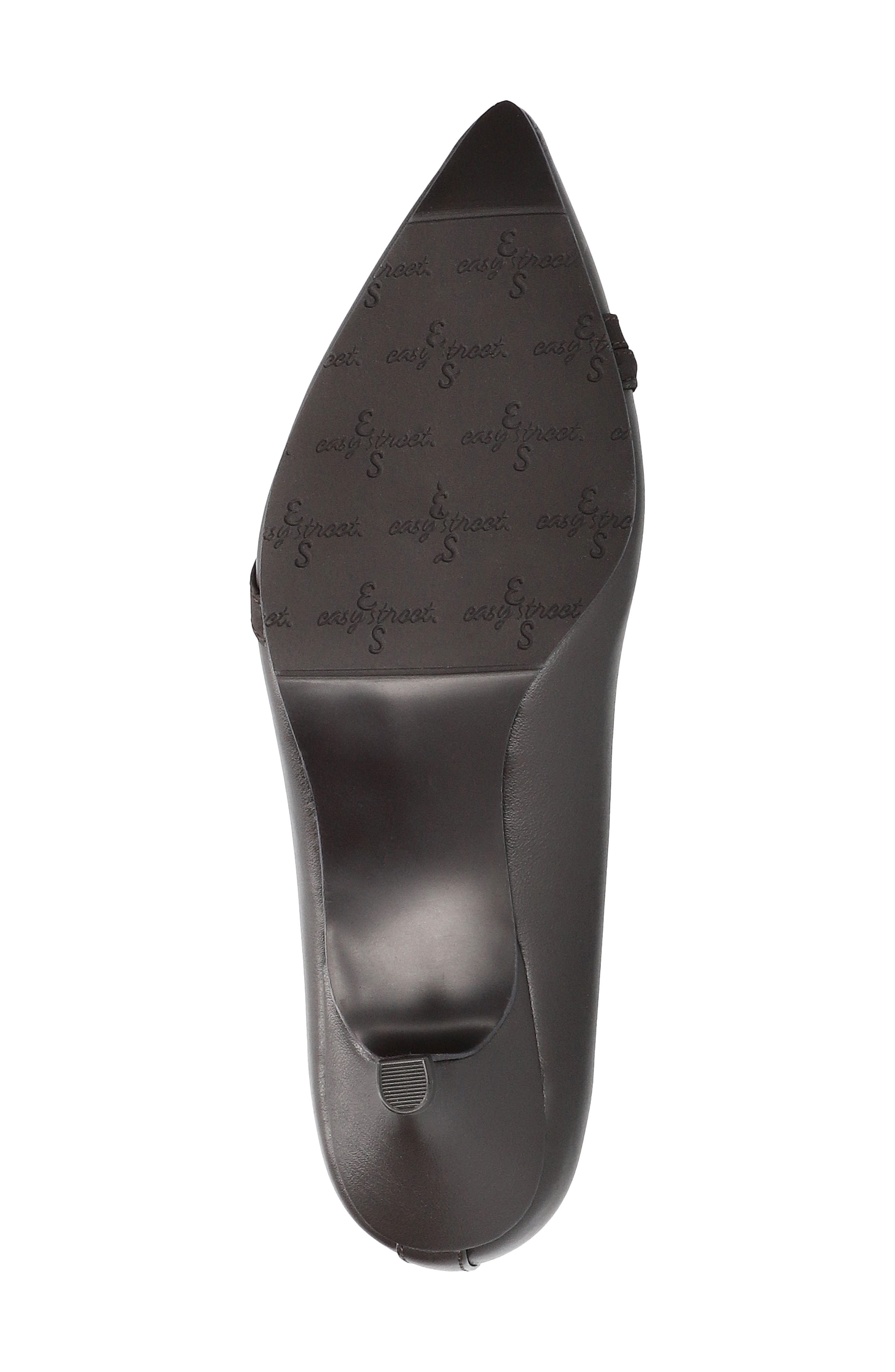 Maye Pointed Toe Kitten Heel Pump, Alternate, color, BROWN-LAMY