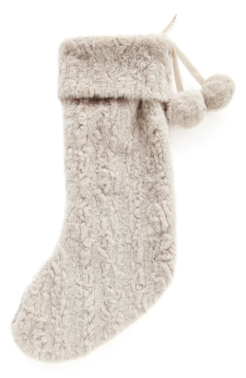 One Hundred 80 Degrees 3-pack Faux Fur Stocking