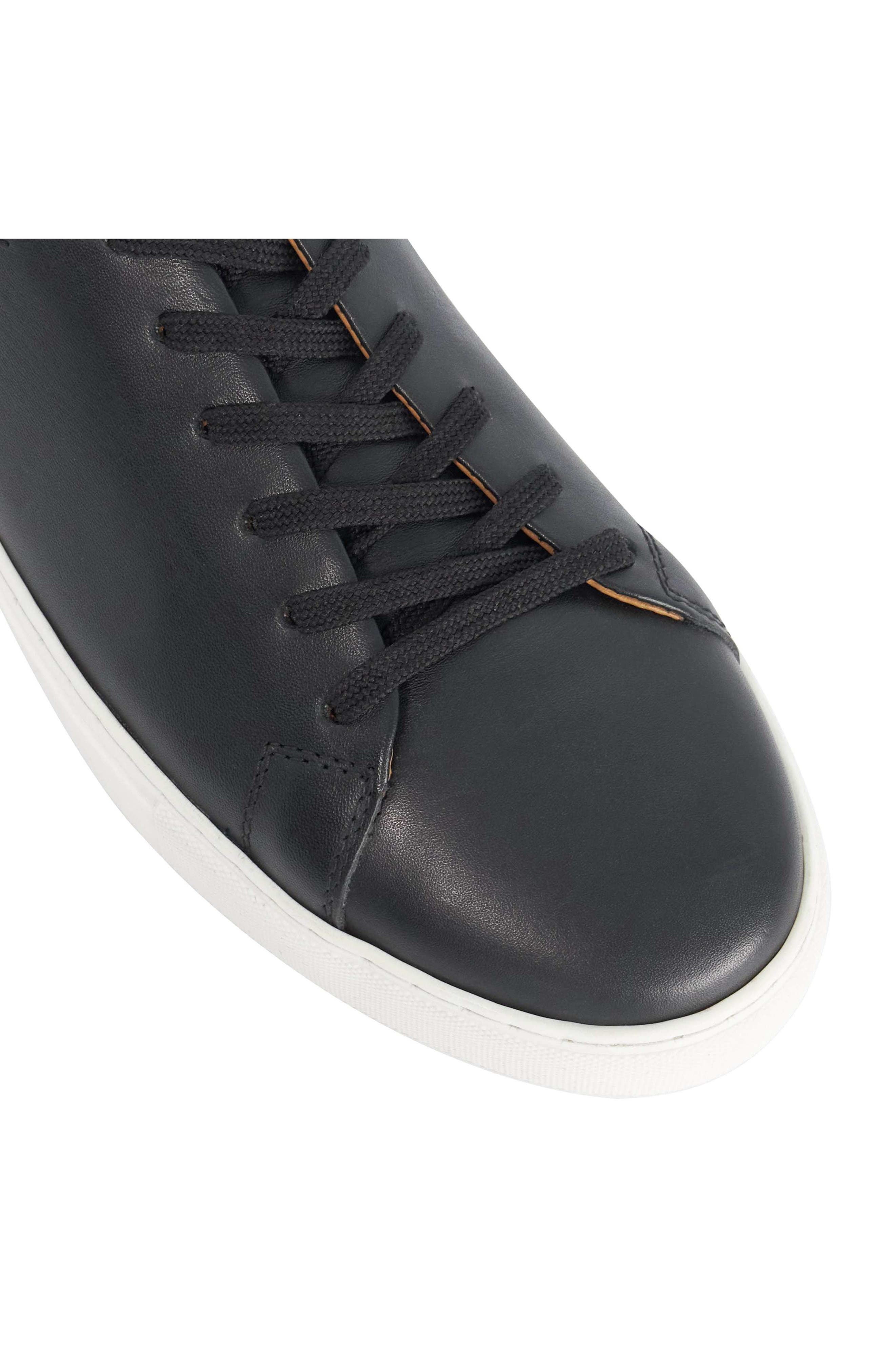 Dune London Trevons Low Top Sneaker, Alternate, color, Black