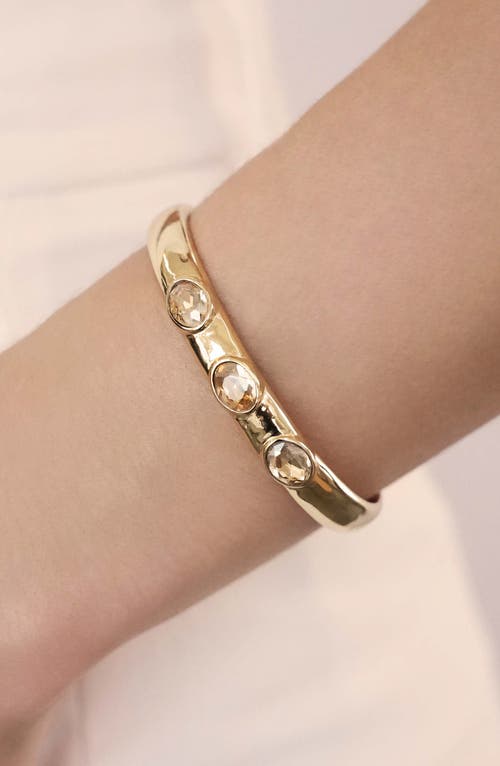 Ettika Sparkle Cuff Bracelet In Gold