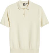 BOSS Imartino Piqué Zip Polo