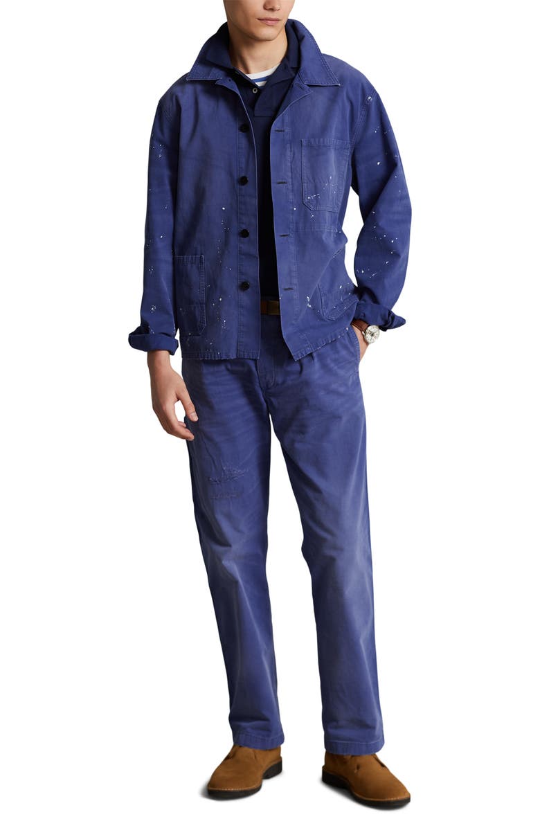 Polo Ralph Lauren Work Wear Cotton Shirt Jacket, Alternate, color,