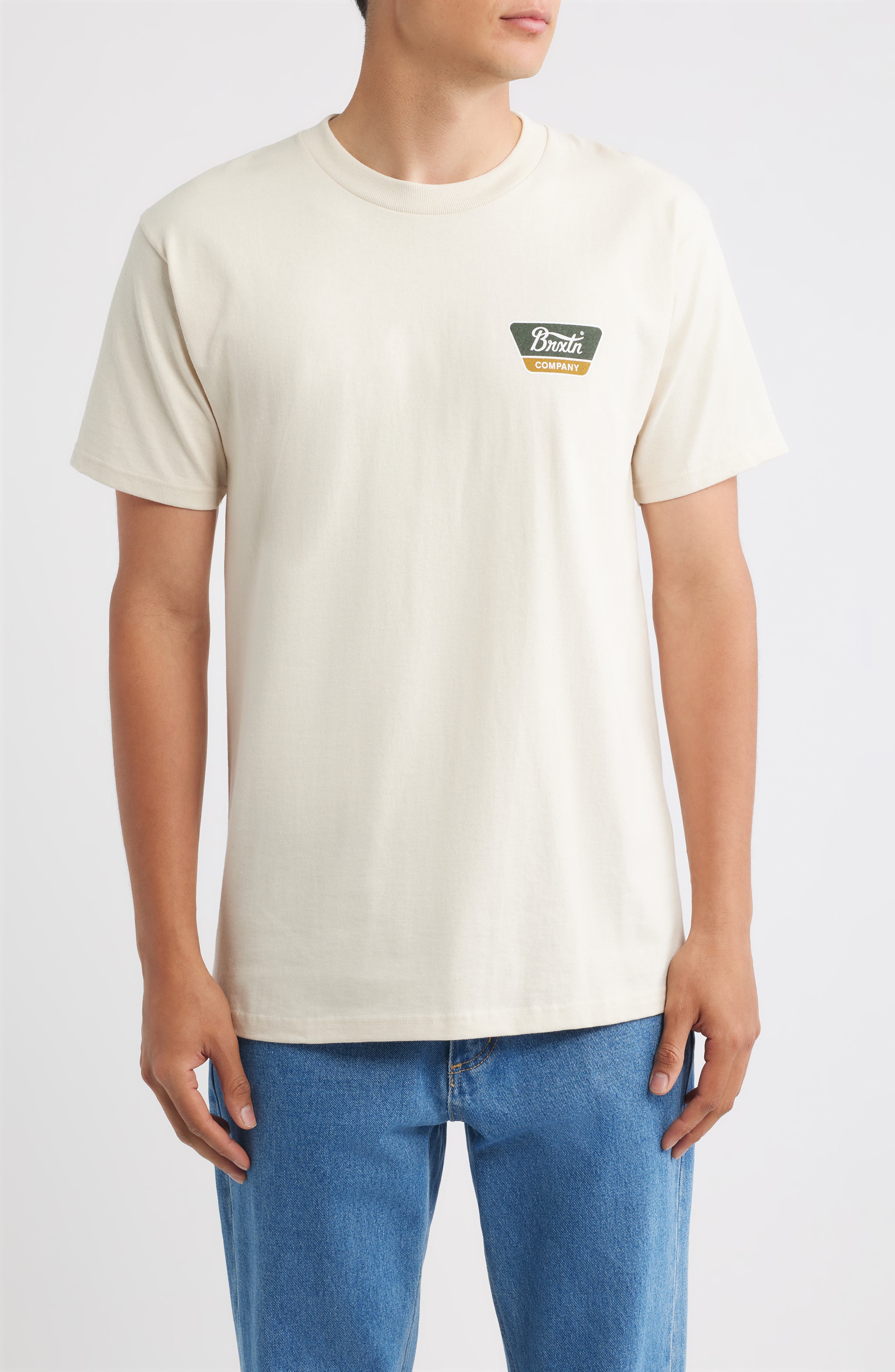 CREAM/DARK GREEN/METAL BRONZE