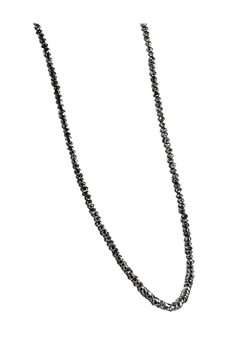 Bliss Diamond 15Ct TW Black Diamond Necklace 16" With 2" Extended 18k Gold, Alternate, color,