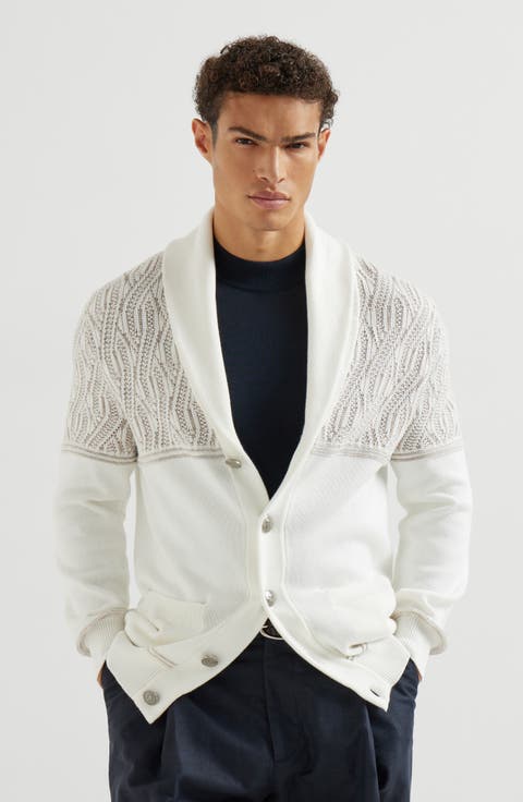 Jacquard cardigan