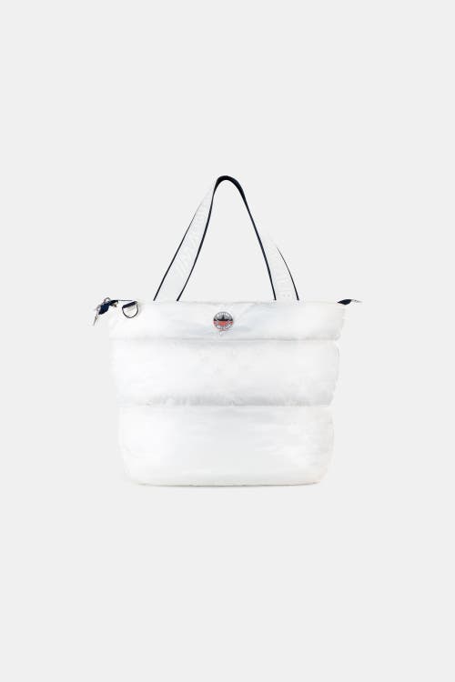 Malibu Ski Club Snowstar Tote In White