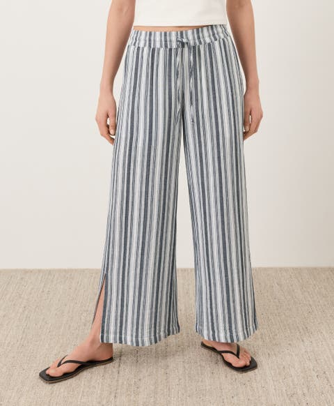 Organic Cotton Coastal Double Gauze Pants