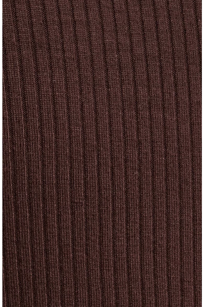Blondi Lace Trim Ribbed Camisole, Alternate, color, BROWN