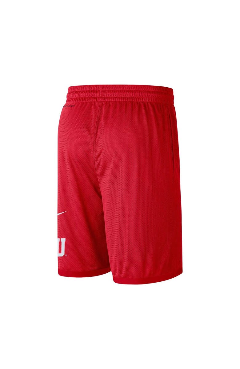 Nike Men's Nike Scarlet Ohio State Buckeyes Wordmark Performance Shorts, Alternate, color, Scarlet