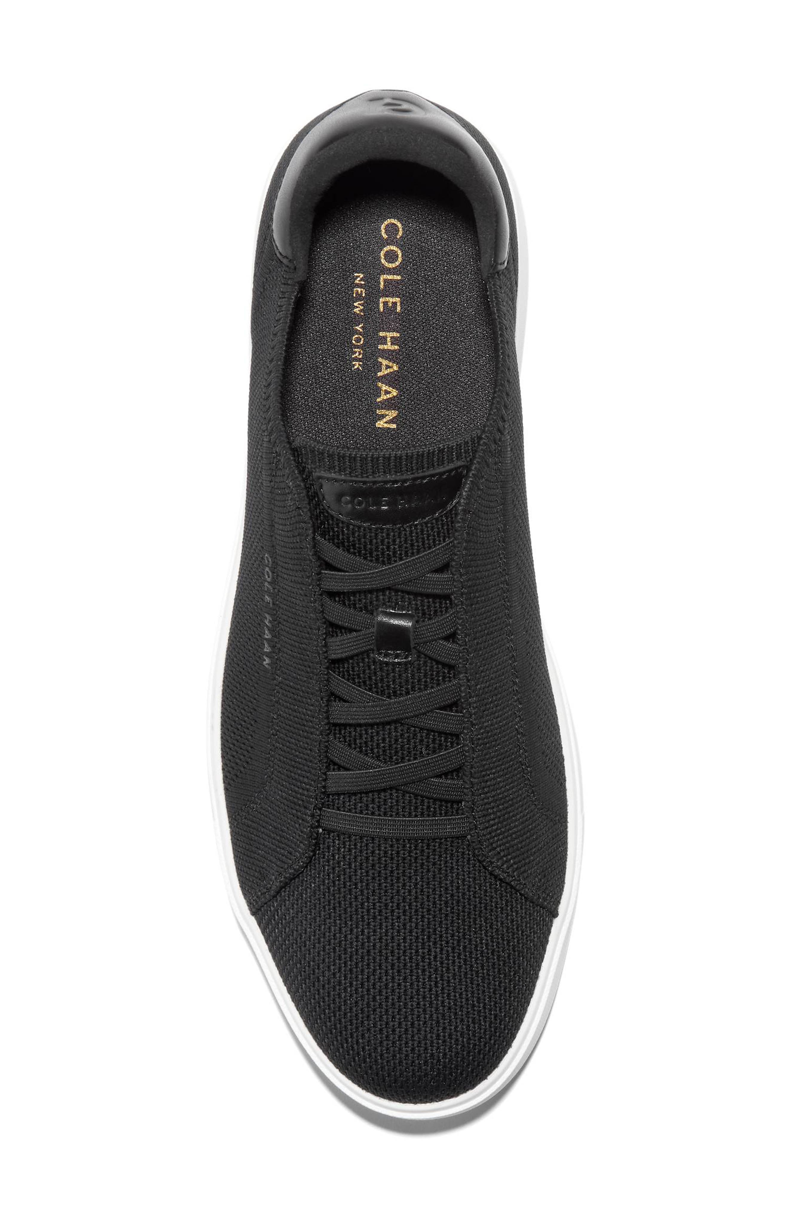 GrandPro Luxe Slip-On Stitchlite™ Knit Sneaker, Alternate, color, BLACK / WHITE
