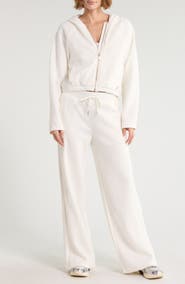90 DEGREE BY REFLEX Bentley Fleece Hoodie & Pants Set