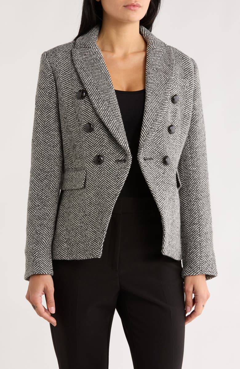 Love Token Johnny Double Breasted Blazer, Main, color,