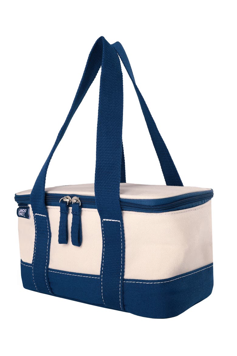 Rectangular Small Cooler Bag Insulated 1.5 Gal, Alternate, color, Navy