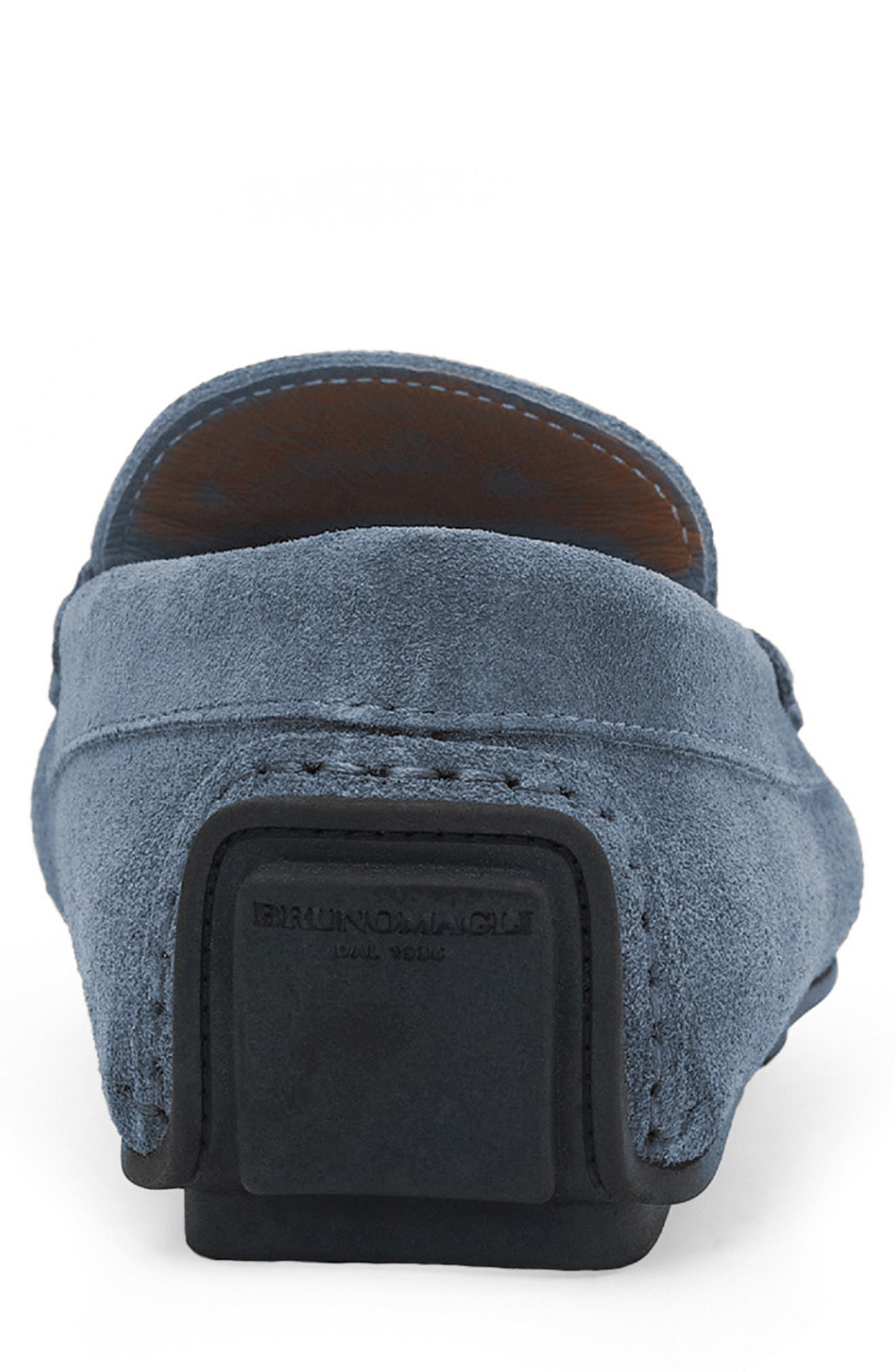 Teramo Bit Driving Loafer, Alternate, color, JEANS SUEDE