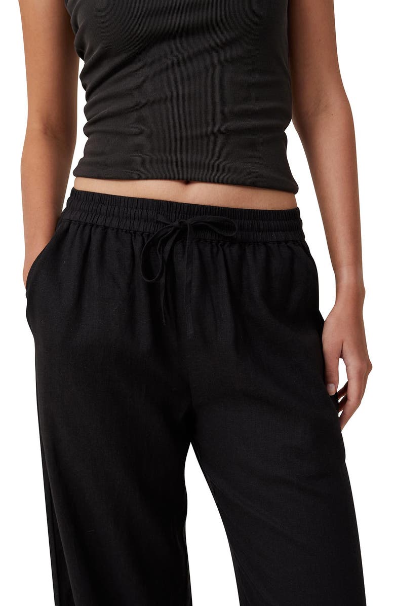 Cotton On Haven Wide Leg Pant, Alternate, color, Black