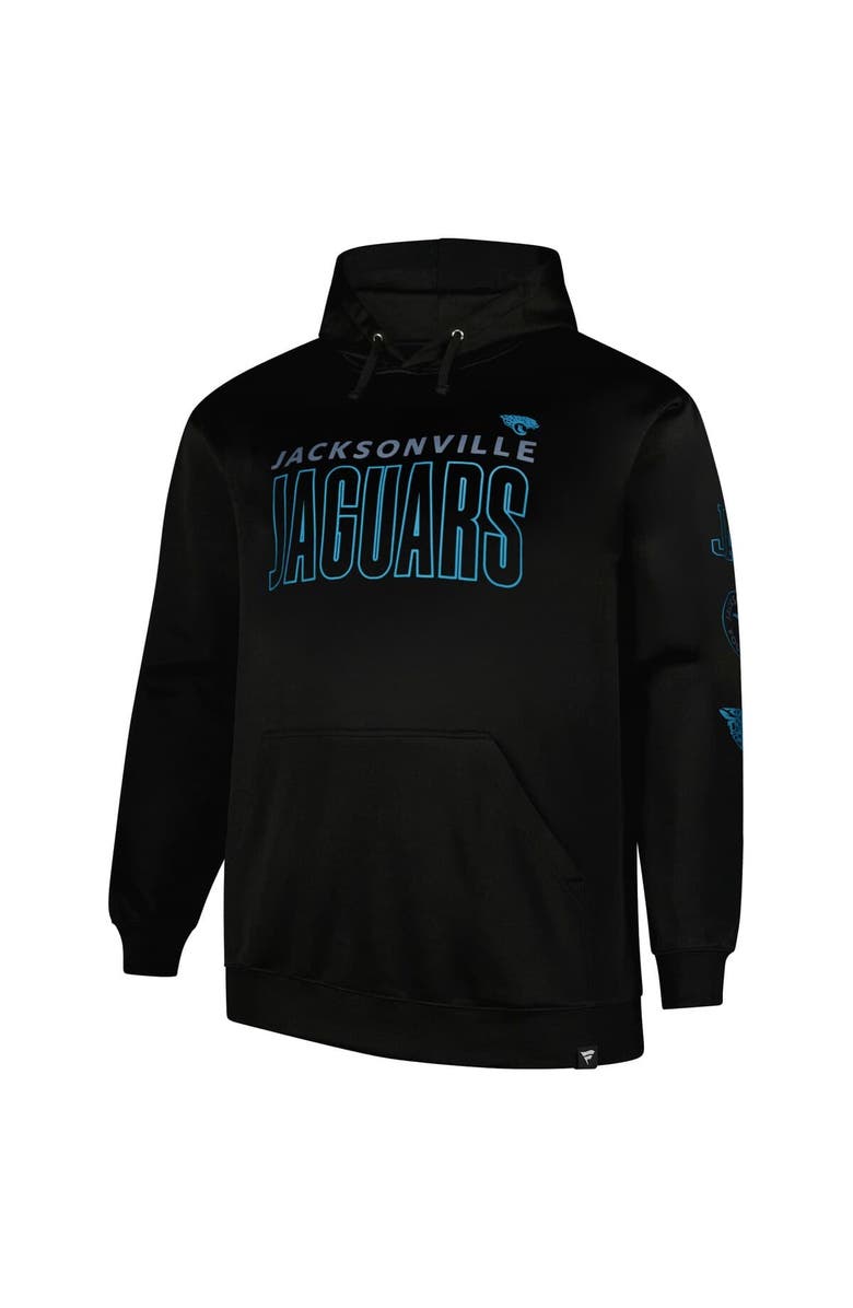 FANATICS Men's Fanatics  Black Jacksonville Jaguars Big & Tall Fleece Pullover Hoodie, Alternate, color, Black