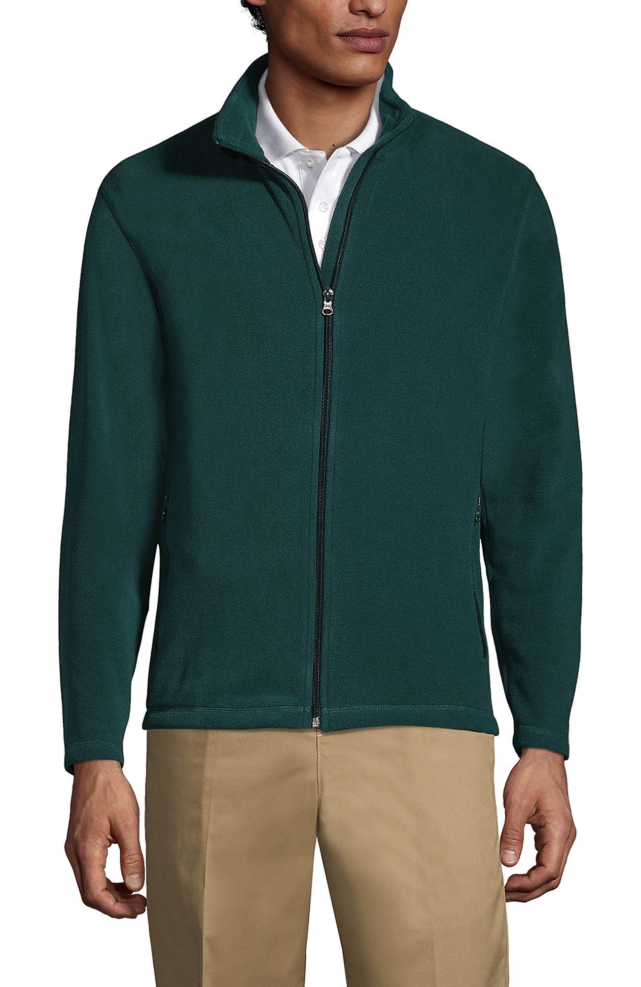 Full-Zip Mid-Weight Fleece Jacket - image 5