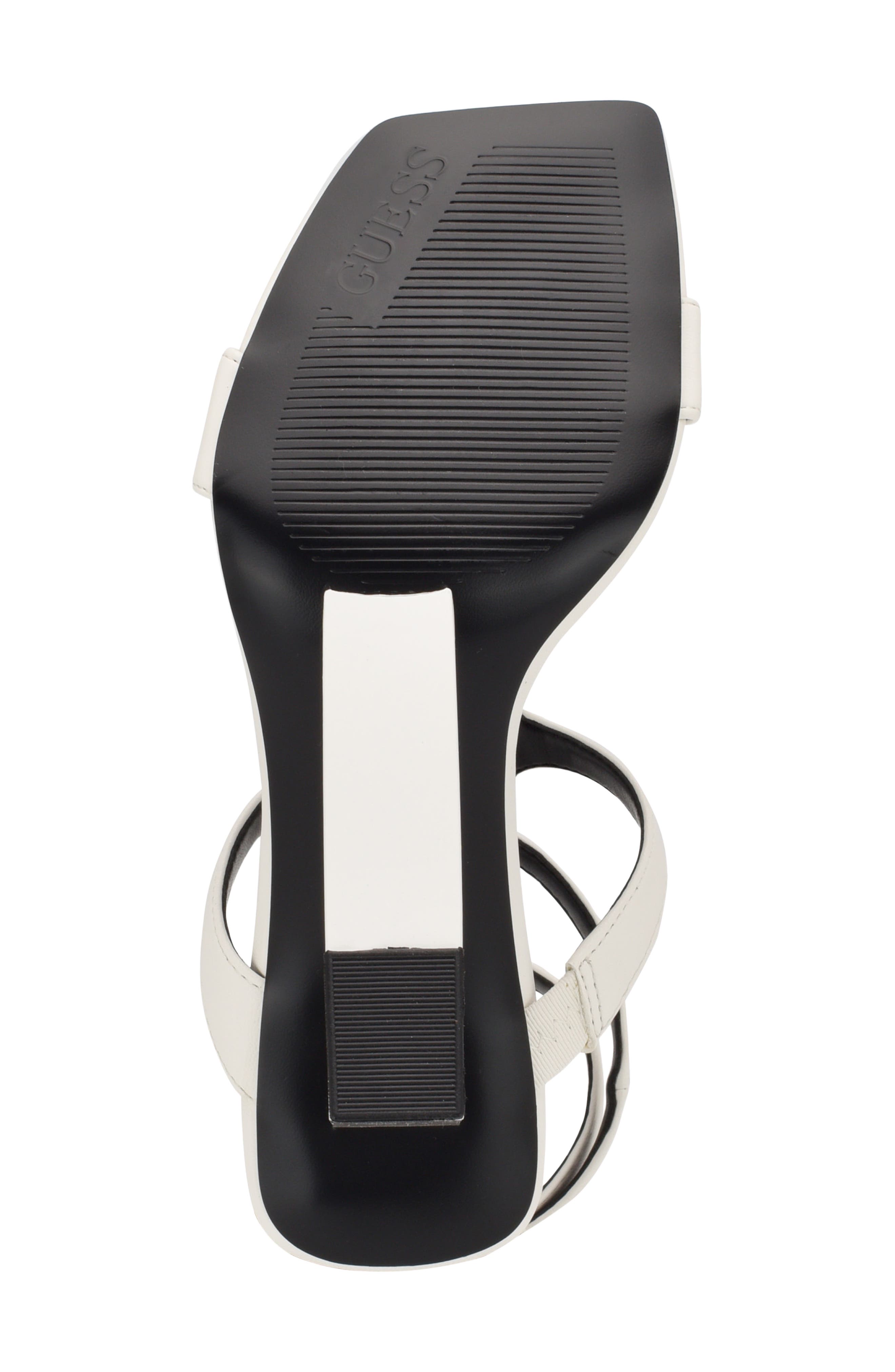 GUESS Bacio Wedge Sandal, Alternate, color, White